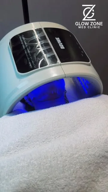 Treatment equipment inside Glow Zone Med Clinic